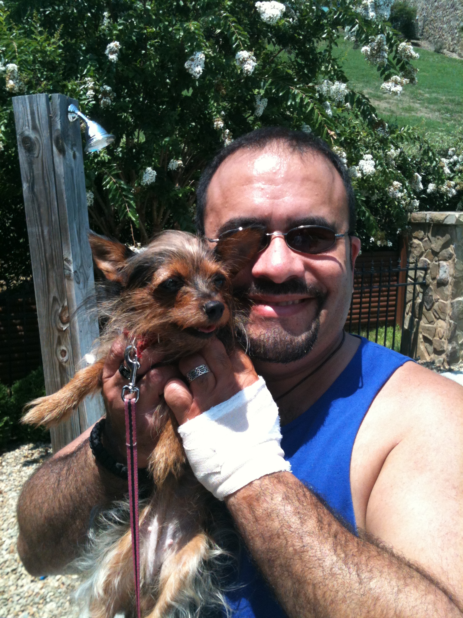Dad and Tinkerbell